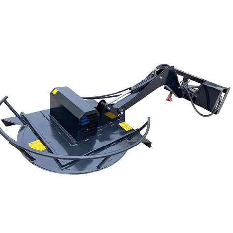 articulating skid steer brush cutter|skid steer mounted rotary cutters.